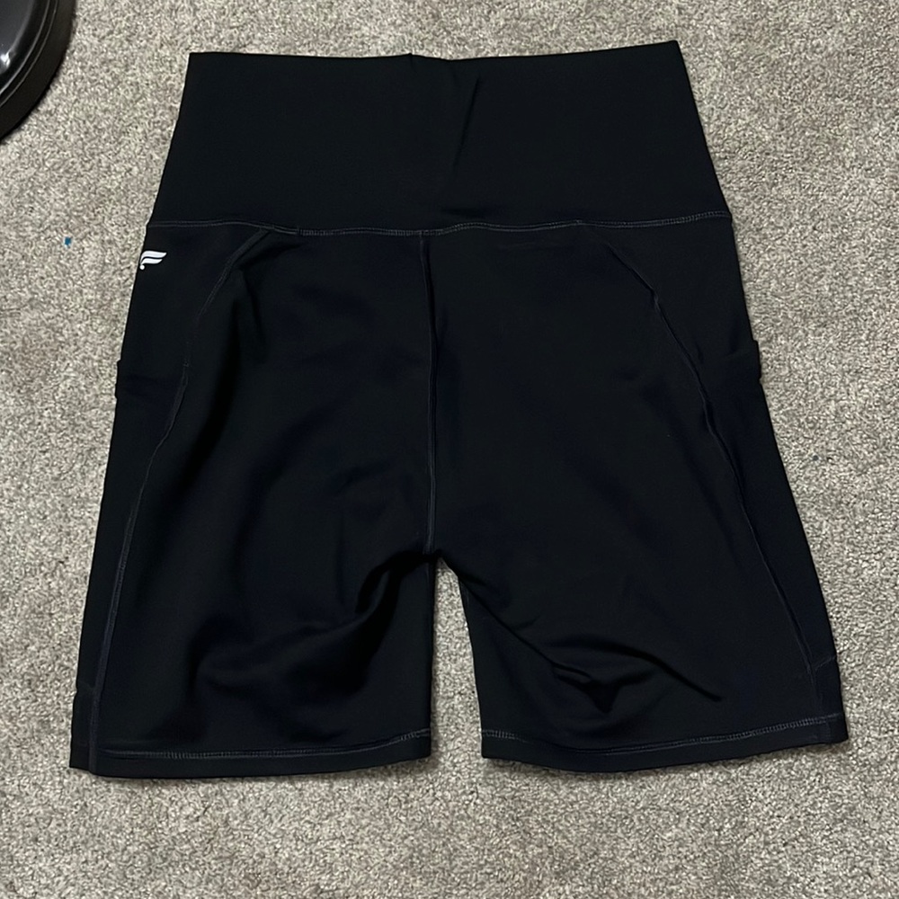 Fabletics Black Biker Shorts